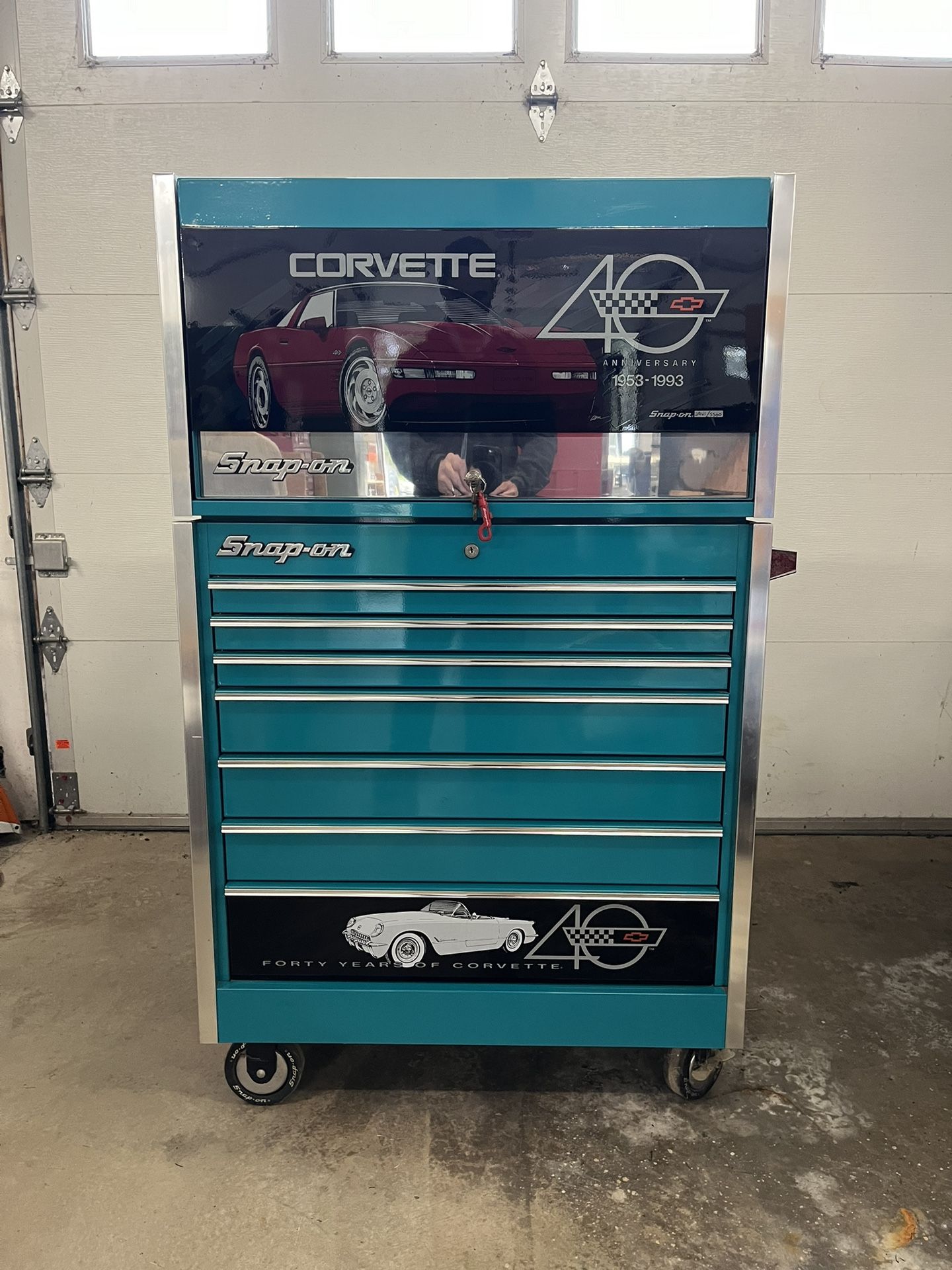 Corvette 40th Anniversary Snap On Tool Box