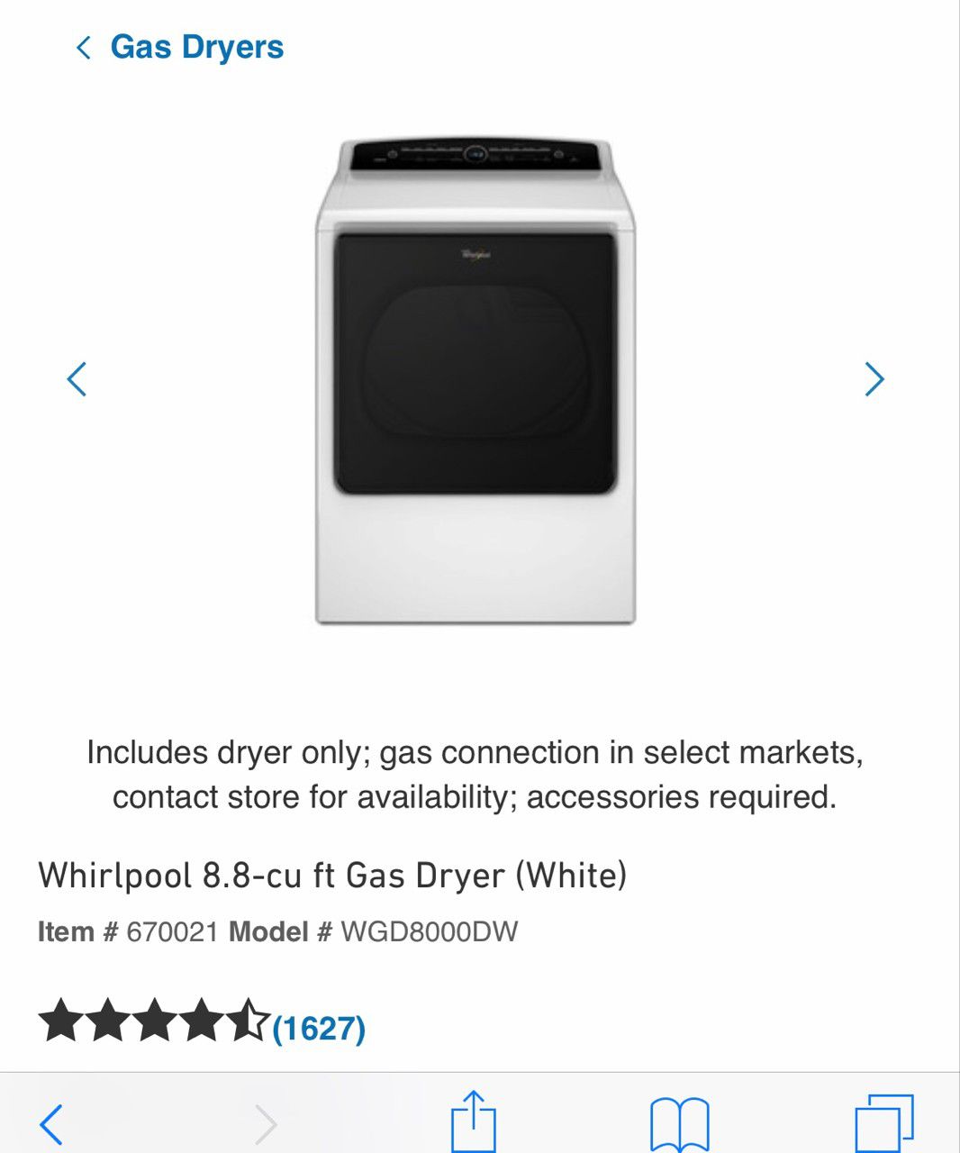 Whirlpool new appliances