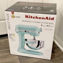 KitchenAid Professional 5 Plus 5qt Stand Mixer Bowl Lift Baking Kitchen Aid Countertop KV25G0X KV25