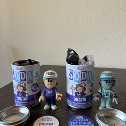 LE 800 PIECES EXC CHASE BUNDLE B&W Dustin Henderson Stranger Things Funko Soda