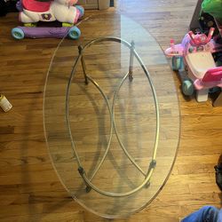 Glass Top Table