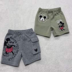 Mickey Mouse Kids Shorts – Set of 2