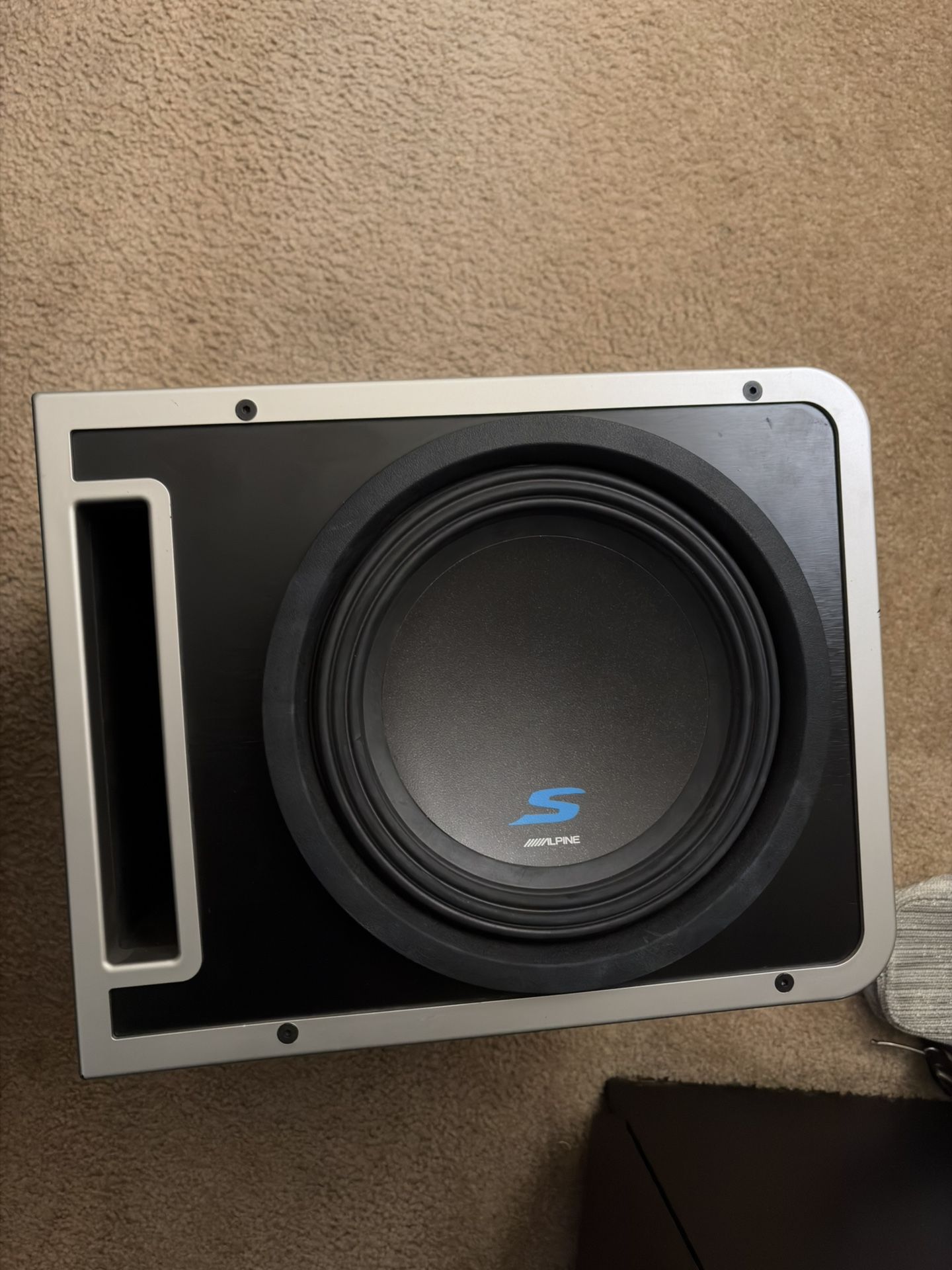 Alpine Pre-Loaded S-Series 10-inch Subwoofer Enclosure