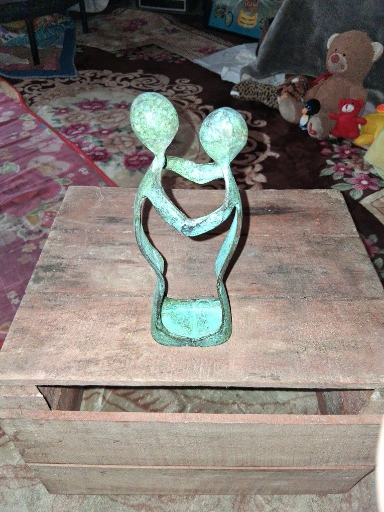 Brass Man & Woman