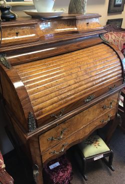 French Style Roll-Top Desk