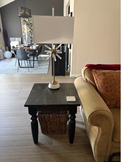 Morocco brown side table