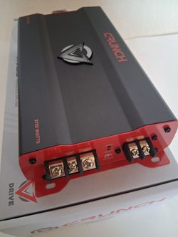 Crunch Drive 3725W Monoblock Car Amplifier