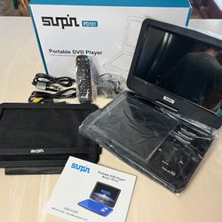 Portable DVD Player With Swivel Screen