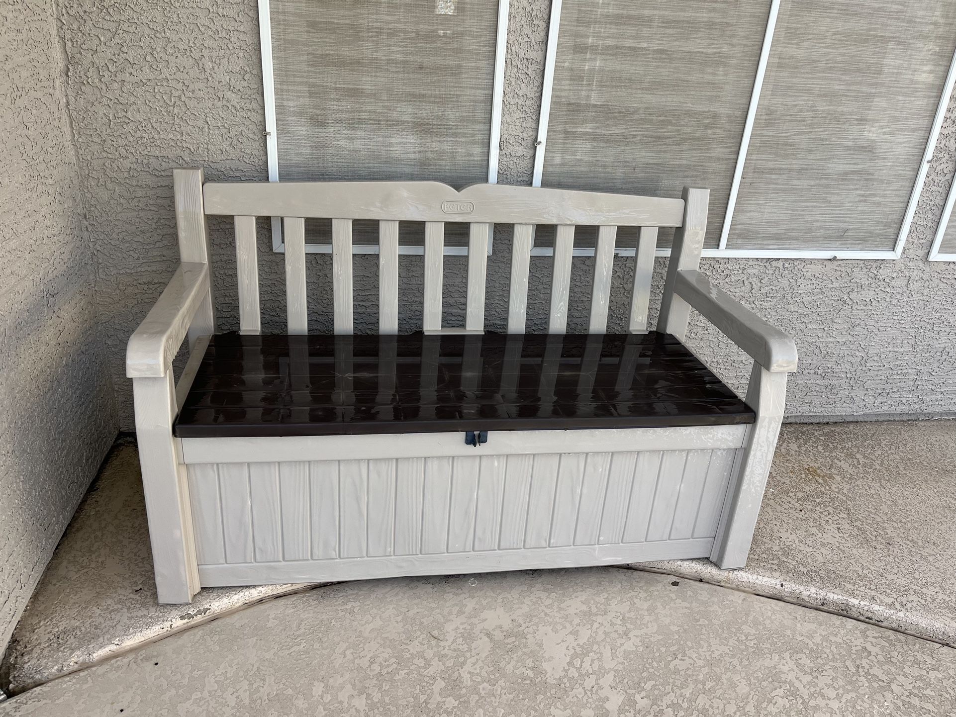 Outdoor Storage Used For Pool Items 