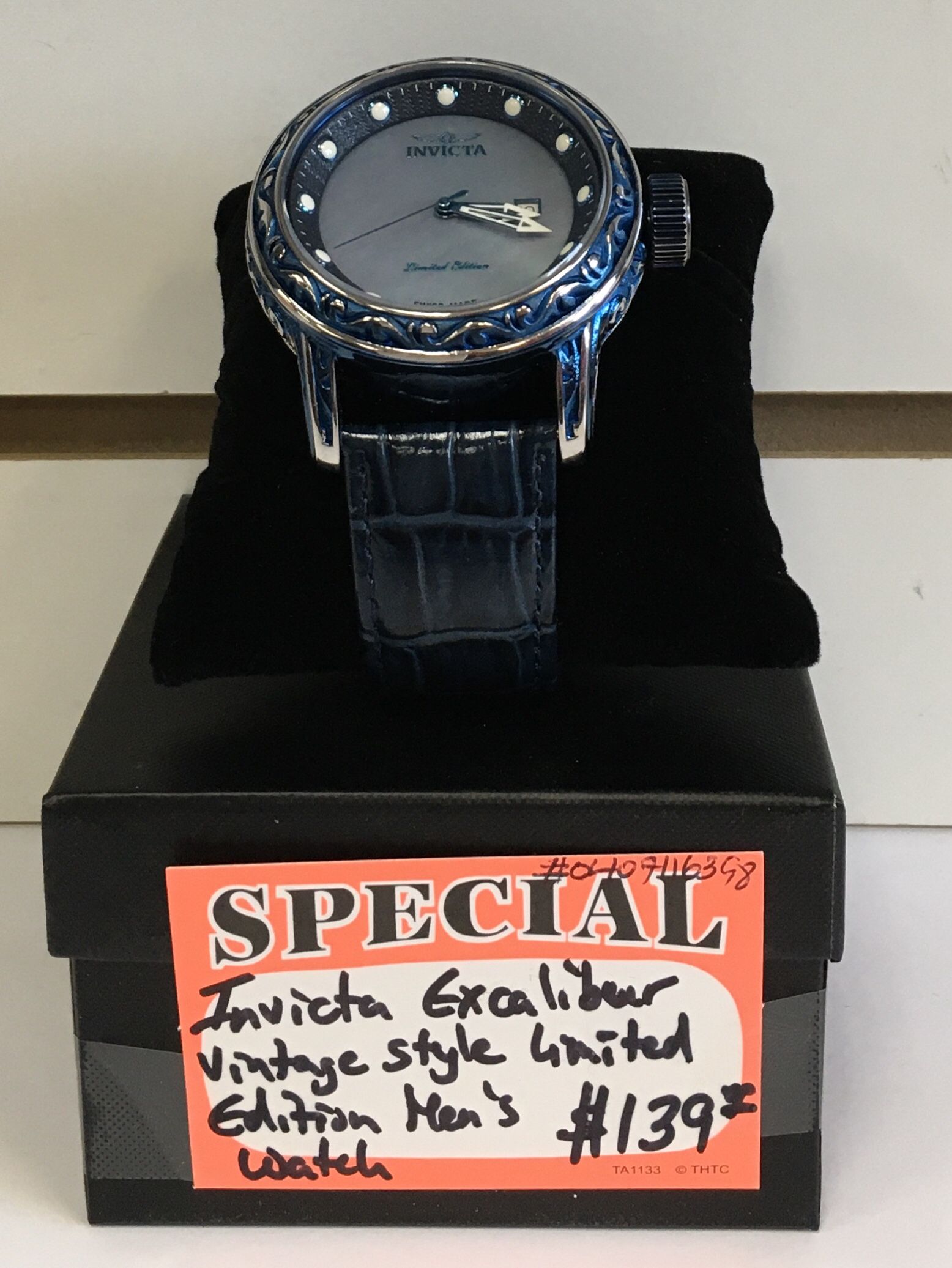 Invicta Excalibur Vintage Style Limited Edition Men’s Watch