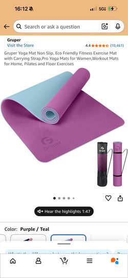 New yoga mat