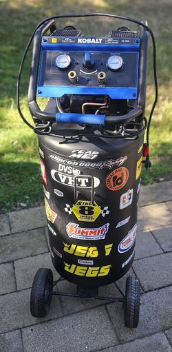 Kobalt 26 Gallon 150 PSI Oil-Free Vertical Air Compressor 1.8 HP Works