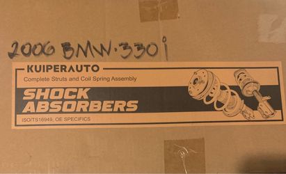 2006 BMW 330i Shocks and struts Front& Rear