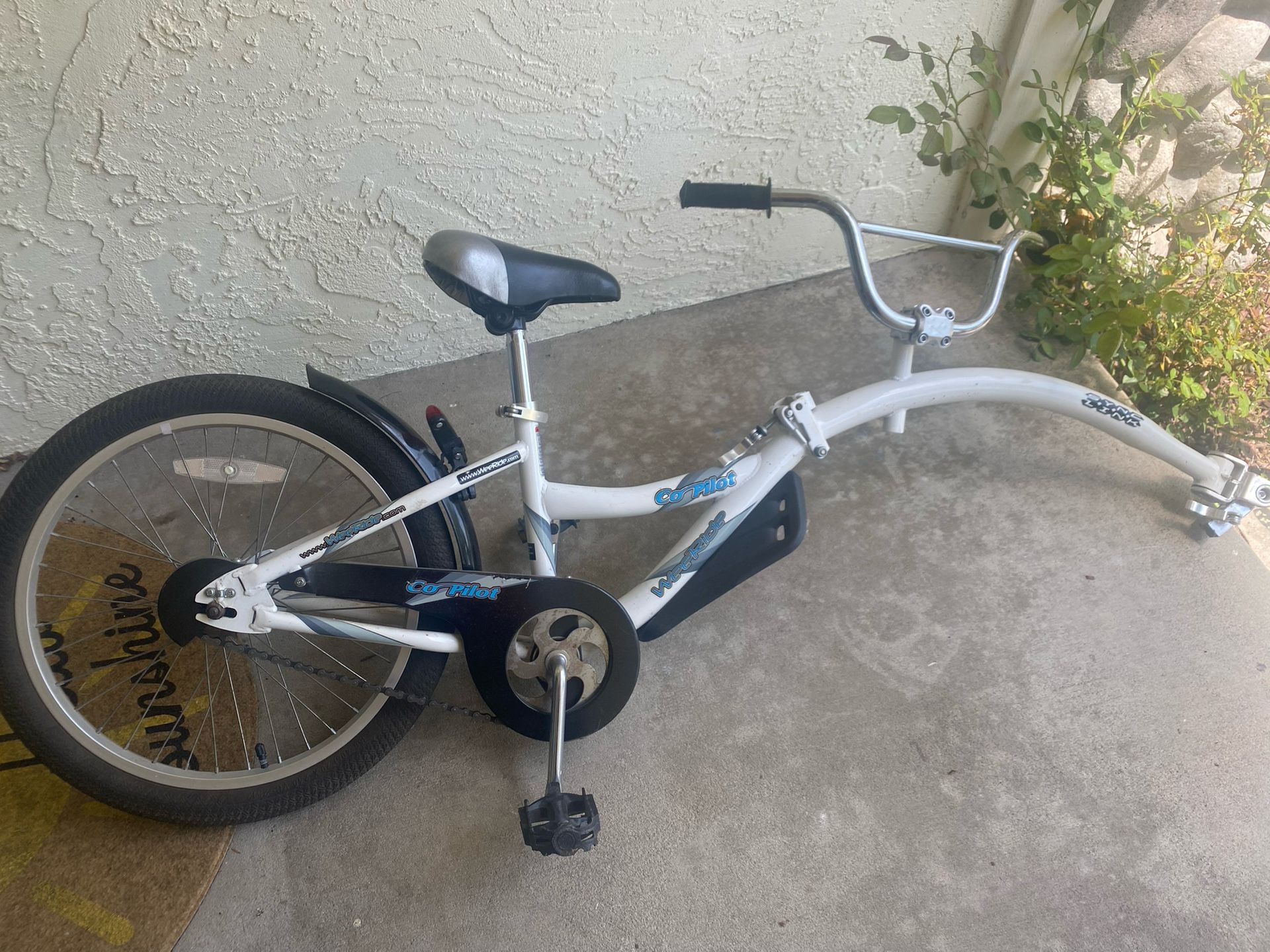 Co-pilot Wee Ride Bike Trailer/attachment For Kids