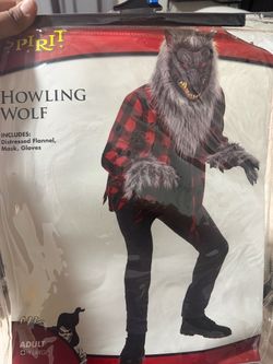 Men wolf costume
