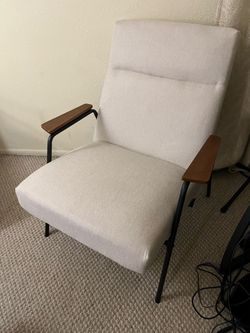 Off White Accent Chair