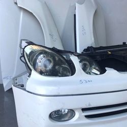 98-05 Lexus Gs300 Retro Fit Projector High And Low Beam With Led Side Strip. 