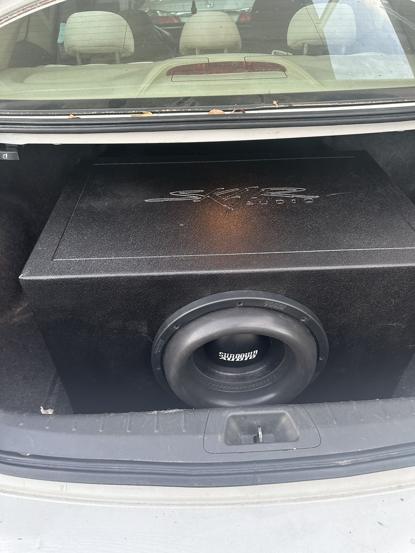 Sundown Xv3 12inches (box+sub)