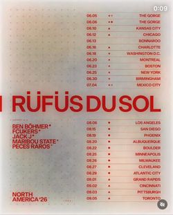 Rufus Du Sol at Kia Forum - 8/7