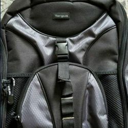 New Targus BackPack / Bookbag - Black/Black