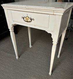 Antique White Sewing Desk