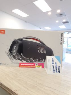 JBL Boombox 3 Brand New Bluetooth Speaker - $1 DOWN TODAY, NO CREDIT NEEDED