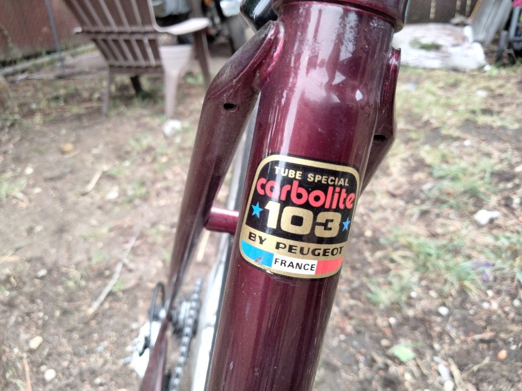 Vintage Peugeot Carbolite 103 Roadbike for Sale in Seattle WA OfferUp