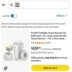 Foldable Towel Warmer