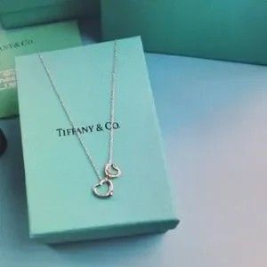 Tiffany & Co Silver Heart Necklace