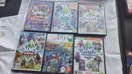 Sims 3'and SimCity PC games