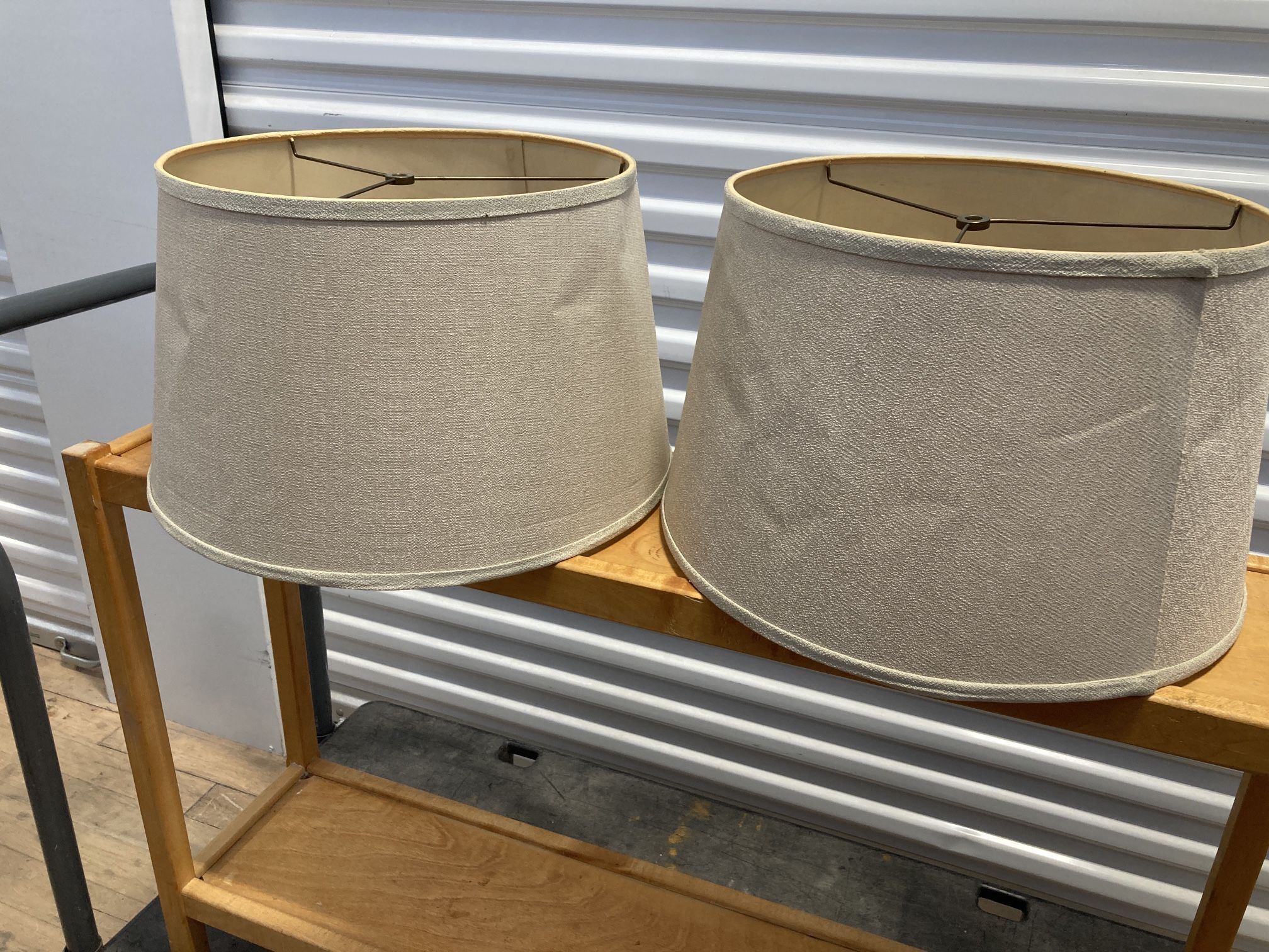 2 Matching Lamp Shades