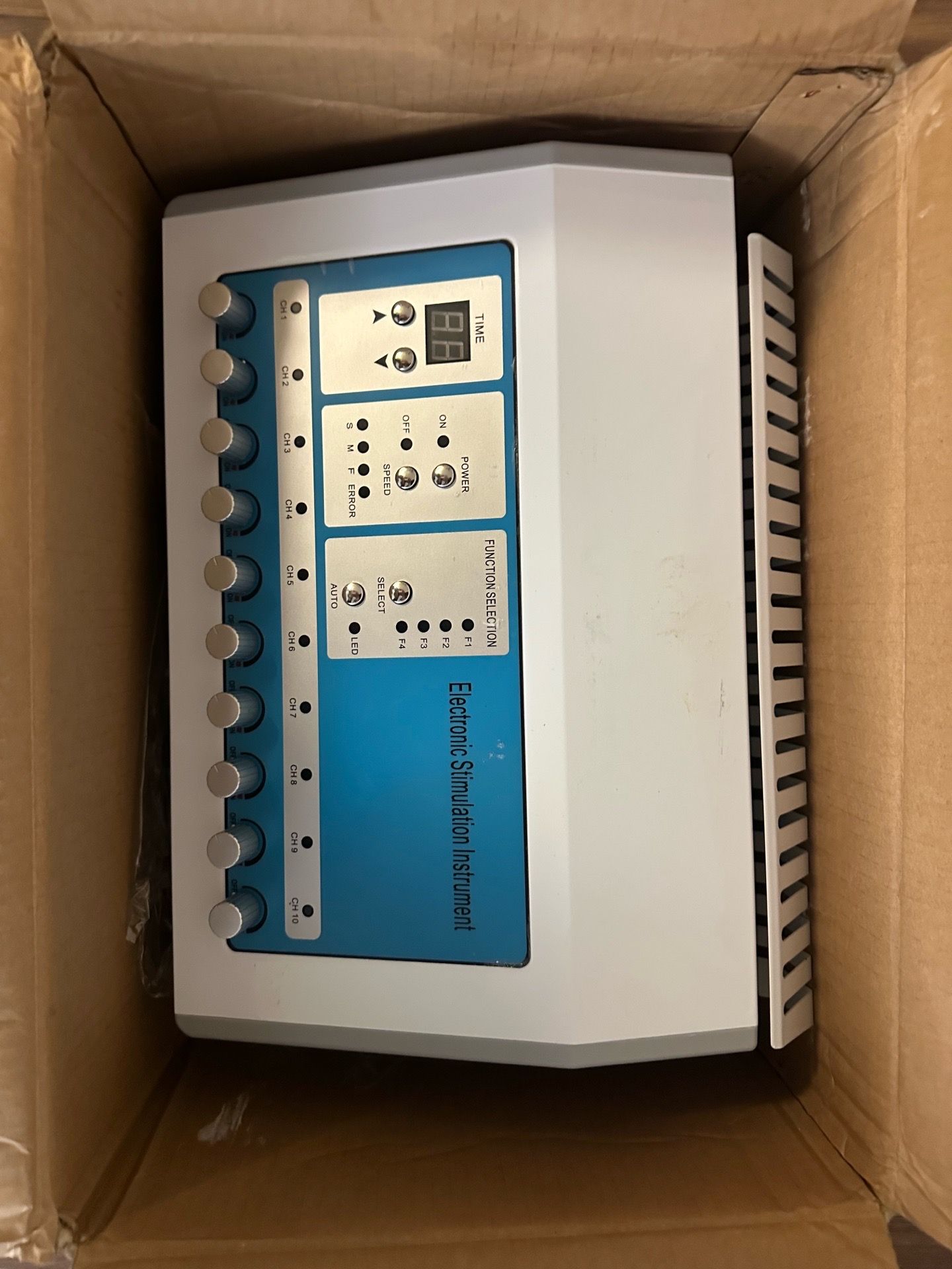 KYD-S871 10-Channel Electronic Stimulation Instrument EMS Salon Body Machine