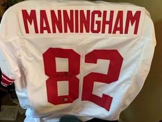 Signed football jersey