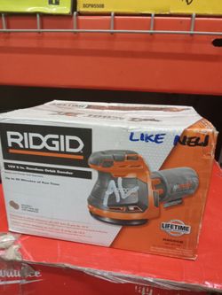 Ridgid 18V 5in. Random Orbit Sander. Tool-Only 