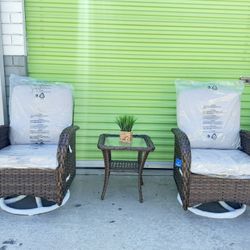 Patio Furniture 3 Pieces Available Delivery 🚚 