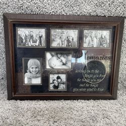 View Glass Reflection Collage Frame Family Inspirational Wall Hanging Home Decor