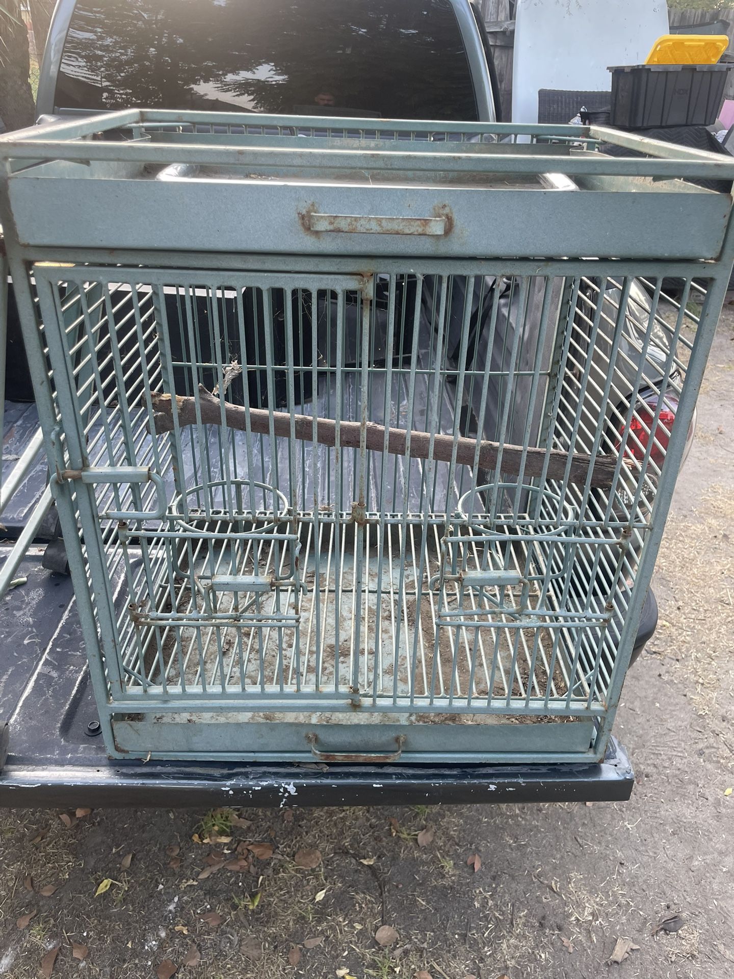 Bird Cage Parrot Decent Condition Heavy Duty