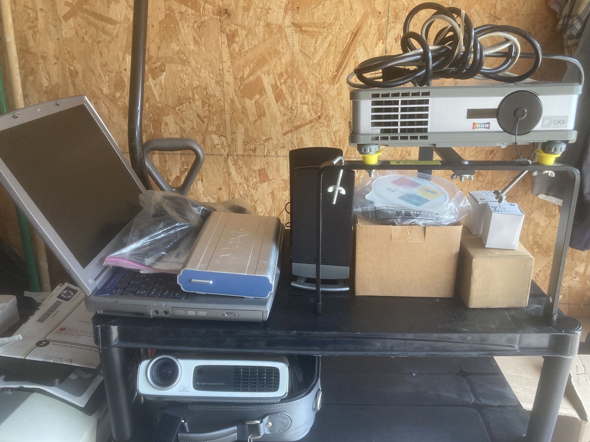 Laptop, Digital Projectors And Speakers