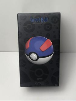 Pokémon ~ Replica Great Ball ~ Die-Cast Metal  ~ Electronic Poke Ball