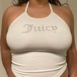 Juicy Couture Halter Top Size Large