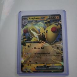 Ampharos ex Pokémon card