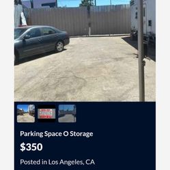 Rent Parking Space O Storage