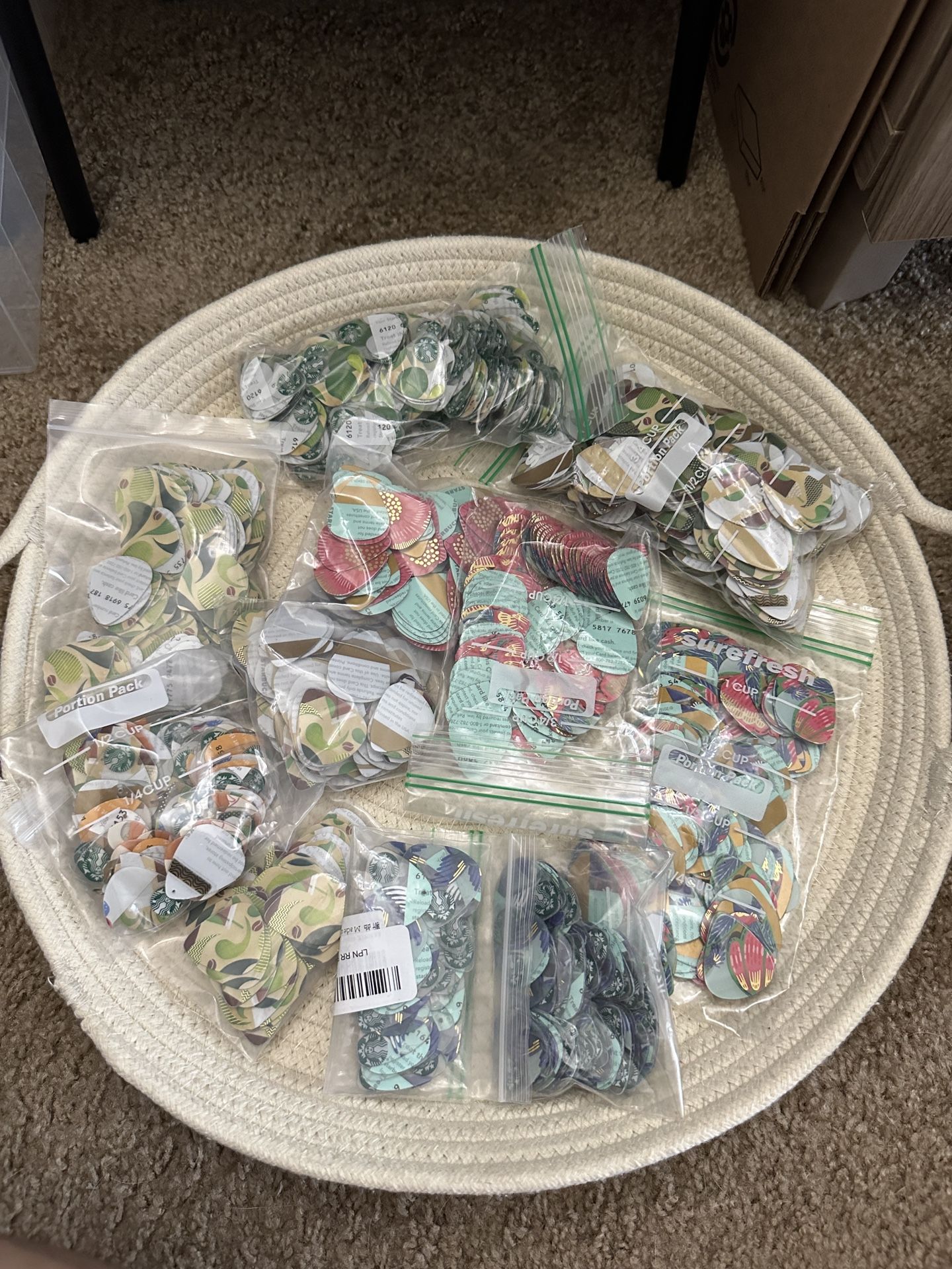 Starbucks Card Guitar Picks 