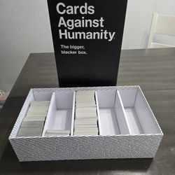 Cards Against Humanity Bigger Blacker Box Plus Base Game And Expansions