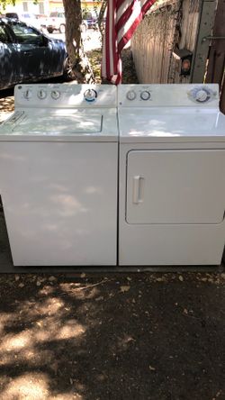 Ge washer and electric dryer