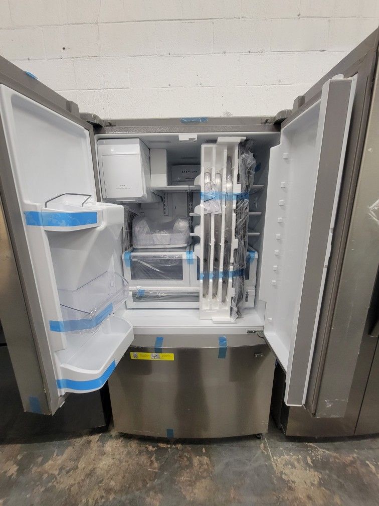 Frigidaire 36"wide French Door Stainless Steel New Scratch And Dent