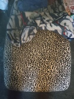 Leopard Print Lounge Chair 