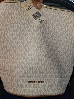 Bolsa Michael kors 35T0G0KM8B Vanilla MD BUCKET MSGR