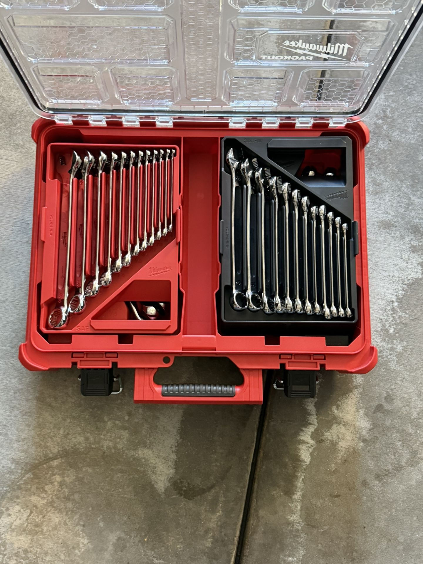Milwaukee Pack Out Wrench Set 