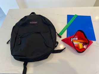 New backpack & supplies